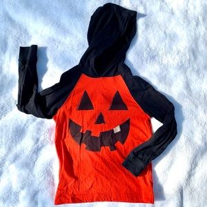 Gymboree Long Sleeve Hooded Halloween T-shirt S